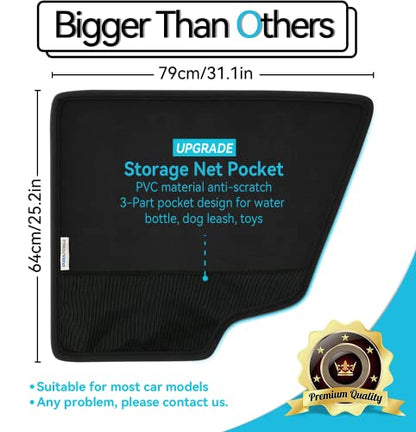 Durapower Protector de puerta de automóvil para perro, paque