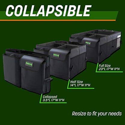 Organizador de maletero con correas para automóvil
