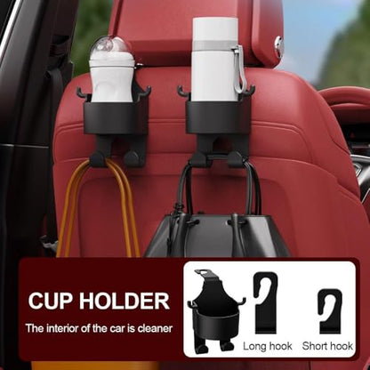 2024 Nuevo 3 en 1 Gancho de coche para asiento trasero de au