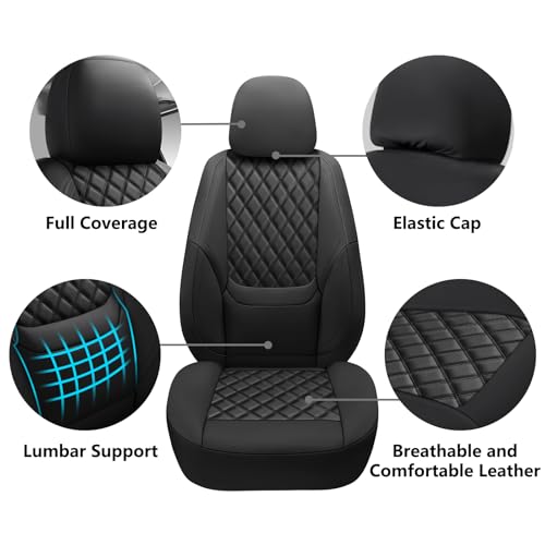 NS YOLO Juego completo de fundas de asiento de automóvil de
