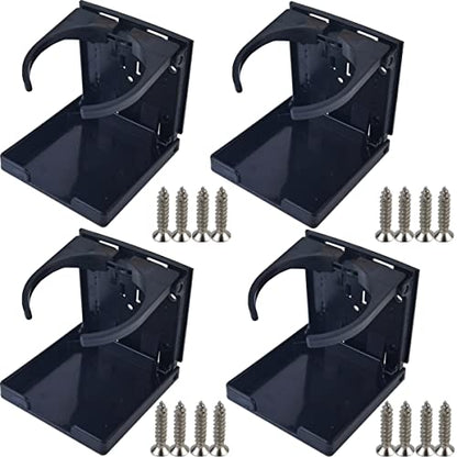 NSBELL 4 soportes ajustables plegables para bebidas, soporte