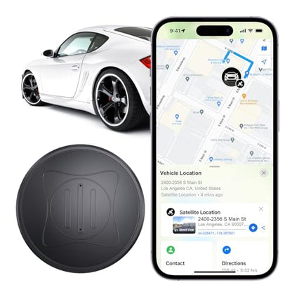 Rastreador GPS para vehículos, Mini localizador magnético de