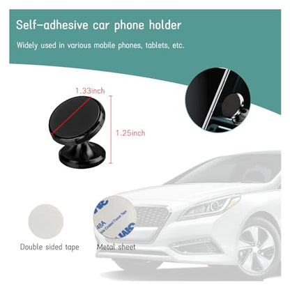 Augeny Soporte magnético para teléfono celular, 360 grados,