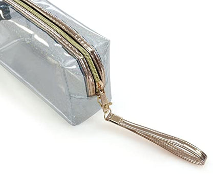 YunZh 3 bolsas de cosméticos impermeables, bolsa de aseo con