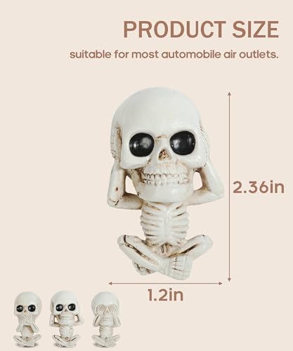 Ambientador de automóvil, regalos de calavera para mujeres,