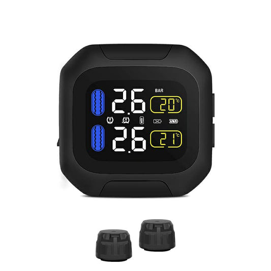 Sistema de monitor de presión de neumáticos TPMS para motoci