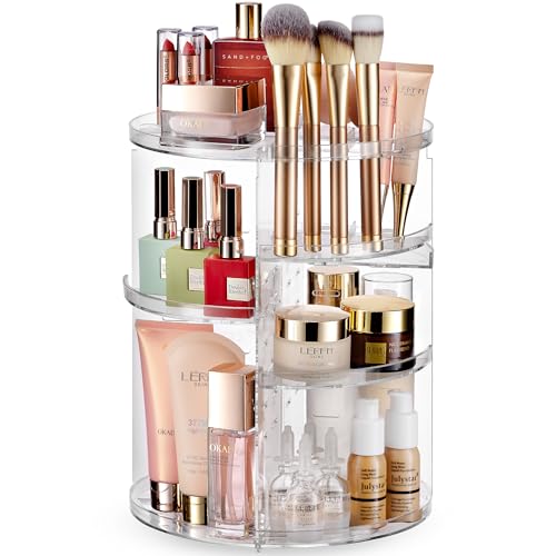 Masirs, Organizador de maquillaje giratorio: altura de estan