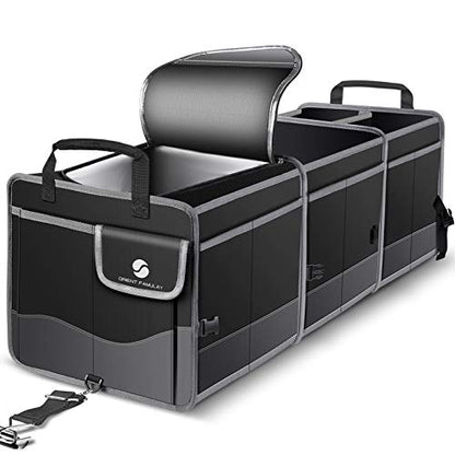 Organizador de maletero con refrigerador, contenedor de alma