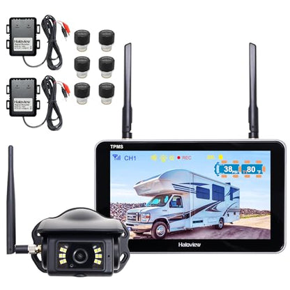 Haloview Byte Tango BT7 TPMS con 6 sensores 1080P Sistema de