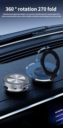 Soporte magnético de teléfono para automóvil con vacío eléct
