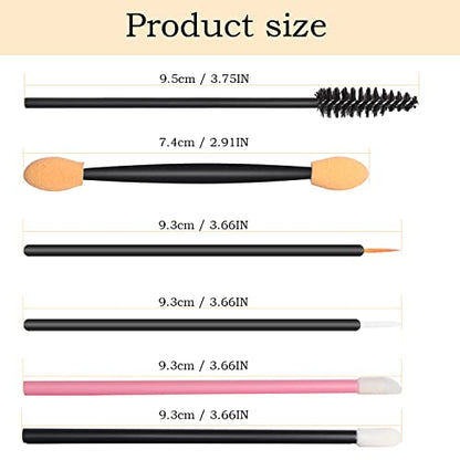 Kit de herramientas de maquillaje desechables de 300 piezas,