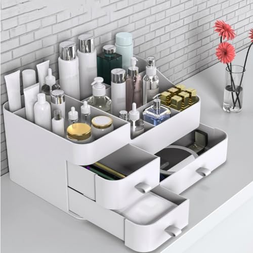 MIUOPUR Organizador de maquillaje para tocador, organizador