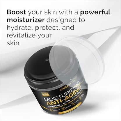 Crema hidratante facial para hombre, crema antienvejecimient