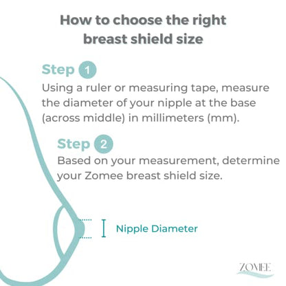 Zomee Flex - Protector de pezón para mama, invertido o plano