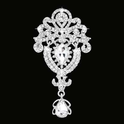 YARIEW Broches para mujer, broche de diamantes de imitación
