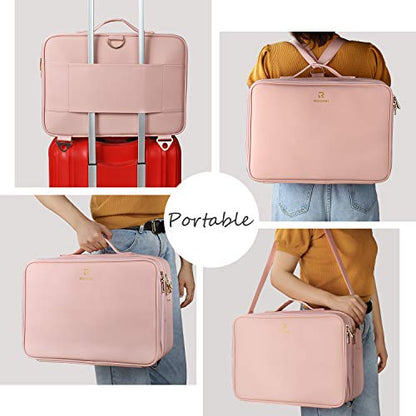 MONSTINA Bolsas de cosméticos de 3 capas para cosméticos, es