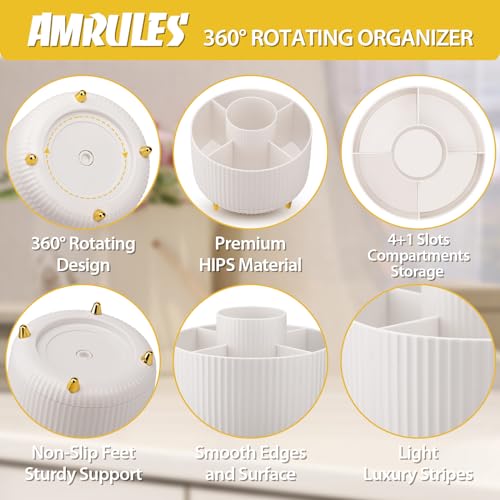 Soporte para brochas de maquillaje, organizador de maquillaj