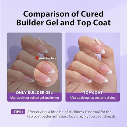 btartboxnails - Set de gel constructor y capa superior Frenc