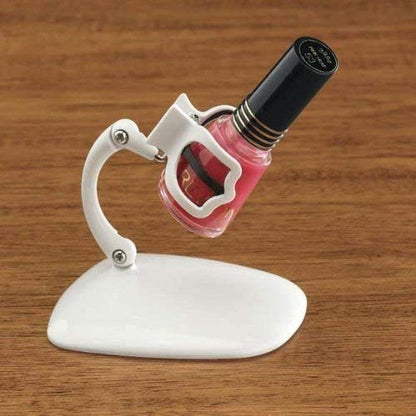 Grip & Tip Soporte ajustable para esmalte de uñas, herramien