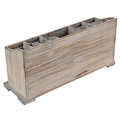 Almacenamiento de cosméticos de madera - Organizador de maqu