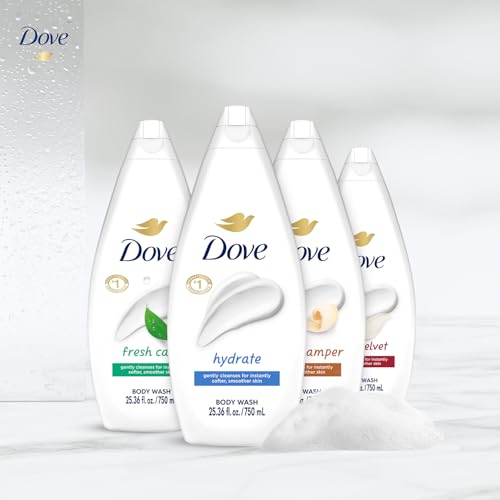 Dove Paquete de 6 productos de gel corporal variados – Hidra