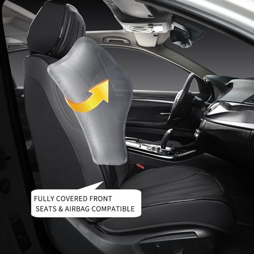 Juego completo de fundas de asiento de automóvil, fundas de