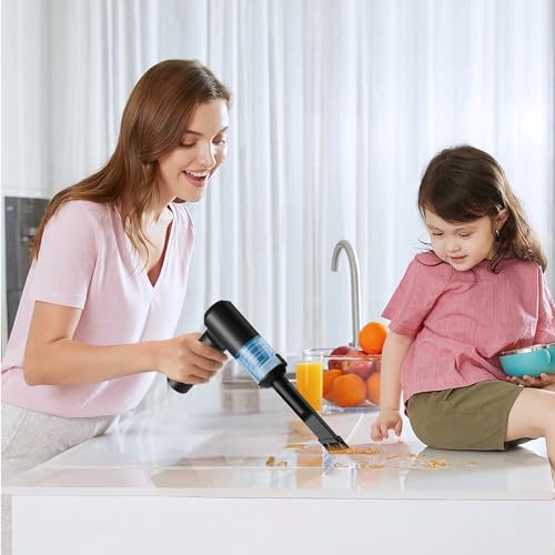 AirifyPro - Mini aspiradora plegable de 90°, aspiradora de m