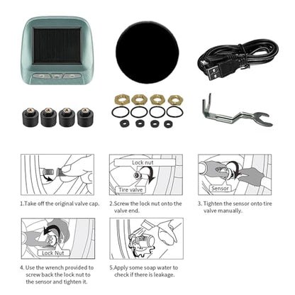Sistema de monitoreo de presión de neumáticos RV/Trailer MS1