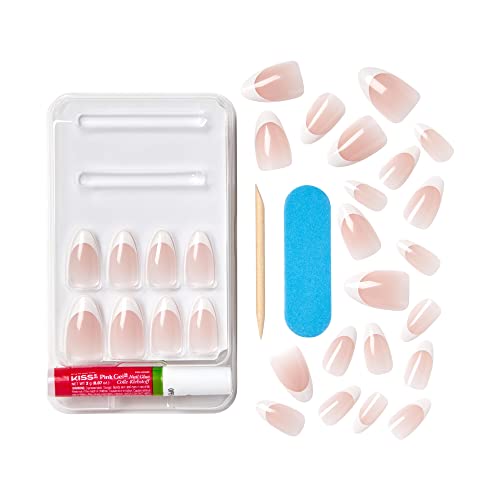 KISS Uñas postizas elegantes listas para usar, manicura case