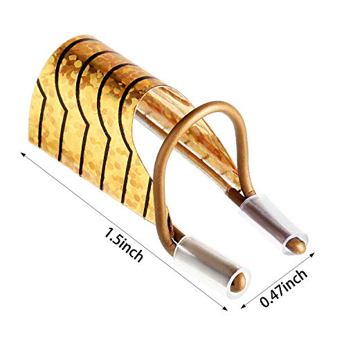 20 piezas de extensión de uñas reutilizables, protector de p