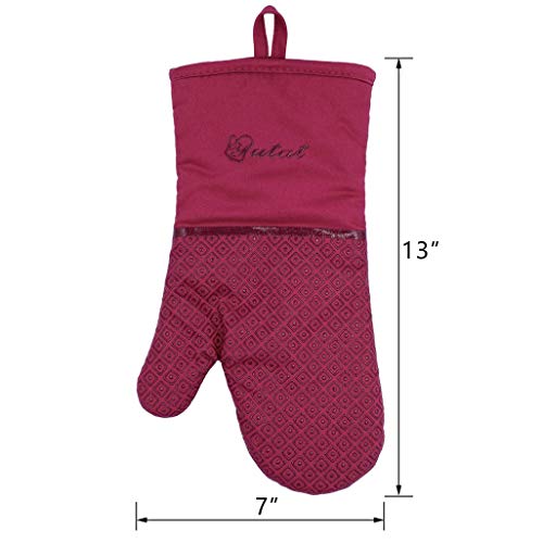 Yutat YUTAT - Juego de 4 soportes para ollas y guantes para