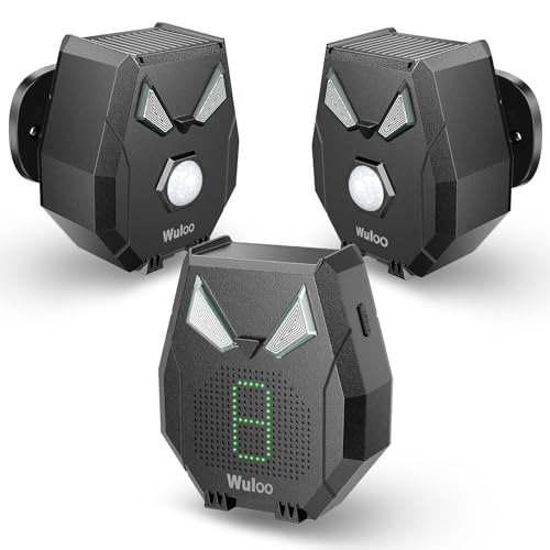 Alarma solar inalámbrica para entrada de vehículos, detector