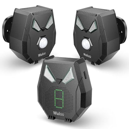 Alarma solar inalámbrica para entrada de vehículos, detector