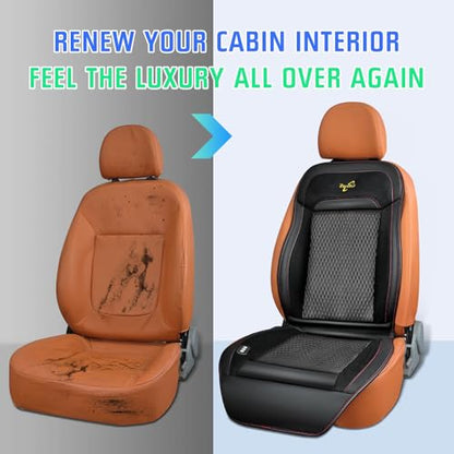 Funda de asiento de coche refrescante con masaje, 12 V-24 V,