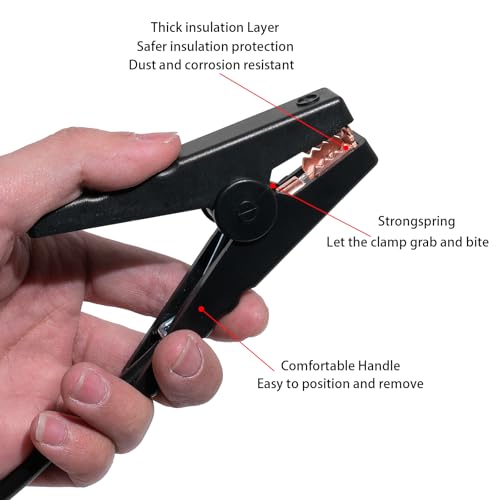 Portable Car Jump Starter, 18V 3.3FT 8AWG Jumper Cables Powe