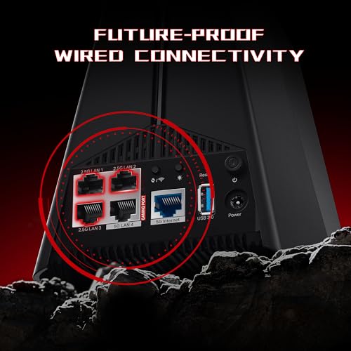 TP-Link Tri-Band BE11000 Wi-Fi 7 Gaming Router Archer GE650
