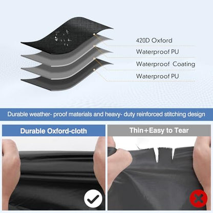 QUNSUNUS - Funda impermeable para automóvil Chevrolet C10 C2