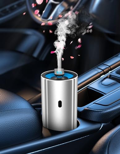 Difusor de aluminio para automóvil, aceite esencial, humidif