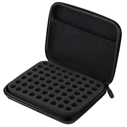 Zerone Caja portátil de almacenamiento de aceite esencial de