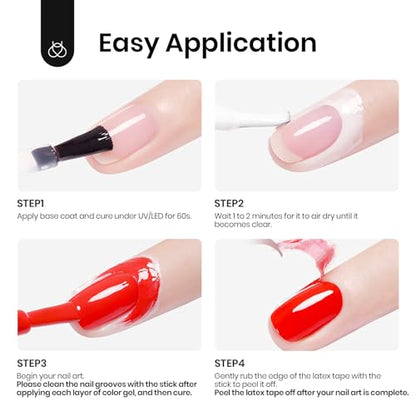 beetles Gel Polish Látex líquido para uñas: Protector de cut