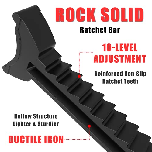 BIG RED T43202 Torin Heavy Duty Steel Jack Stands: 3 tonelad