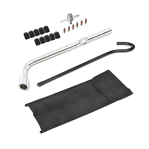 Dr.Roc Kit de herramientas de neumático de repuesto con mang