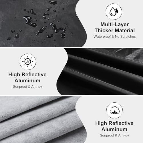 Sailnovo Funda impermeable para todo tipo de clima, 7 capas