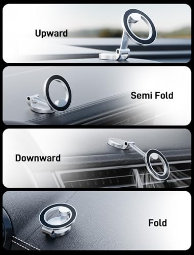 for MagSafe Car Mount, [42 Strong Magnet & 360° Rotation] Ul