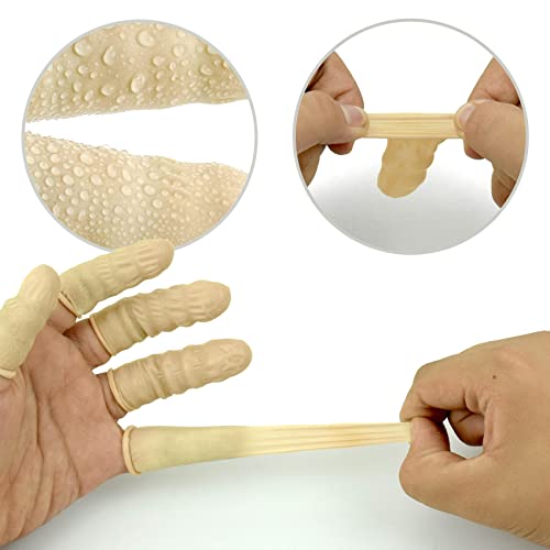 200 cunas para dedos, protectores de dedos desechables, láte
