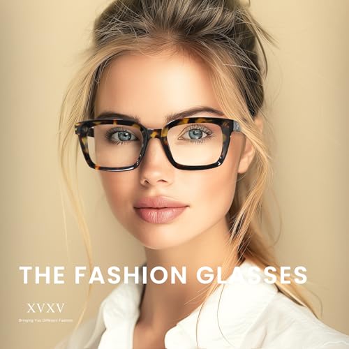 XVXV Gafas de lectura para mujeres y hombres, con bloqueo de