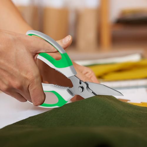 Tijeras de utilidad resistentes: tijeras afiladas multiusos,