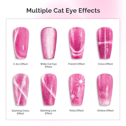 MelodySusie Imán de uñas 5 en 1, imán multifuncional de esma