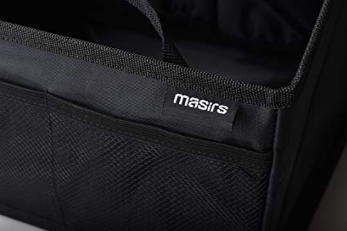 Masirs Organizador de asiento trasero para automóvil, organi