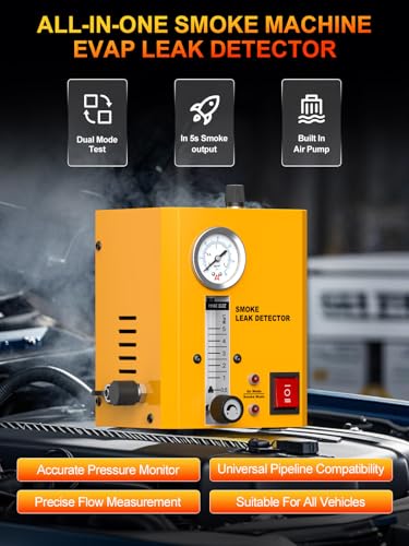 Mini máquina de humo Detector de fugas automotriz con bomba
